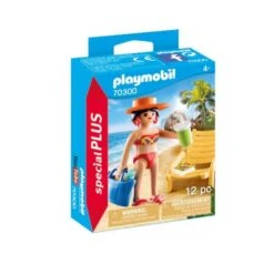 PLAYMOBIL SpecialPLUS Vakantieganger Met Strandstoel 70300