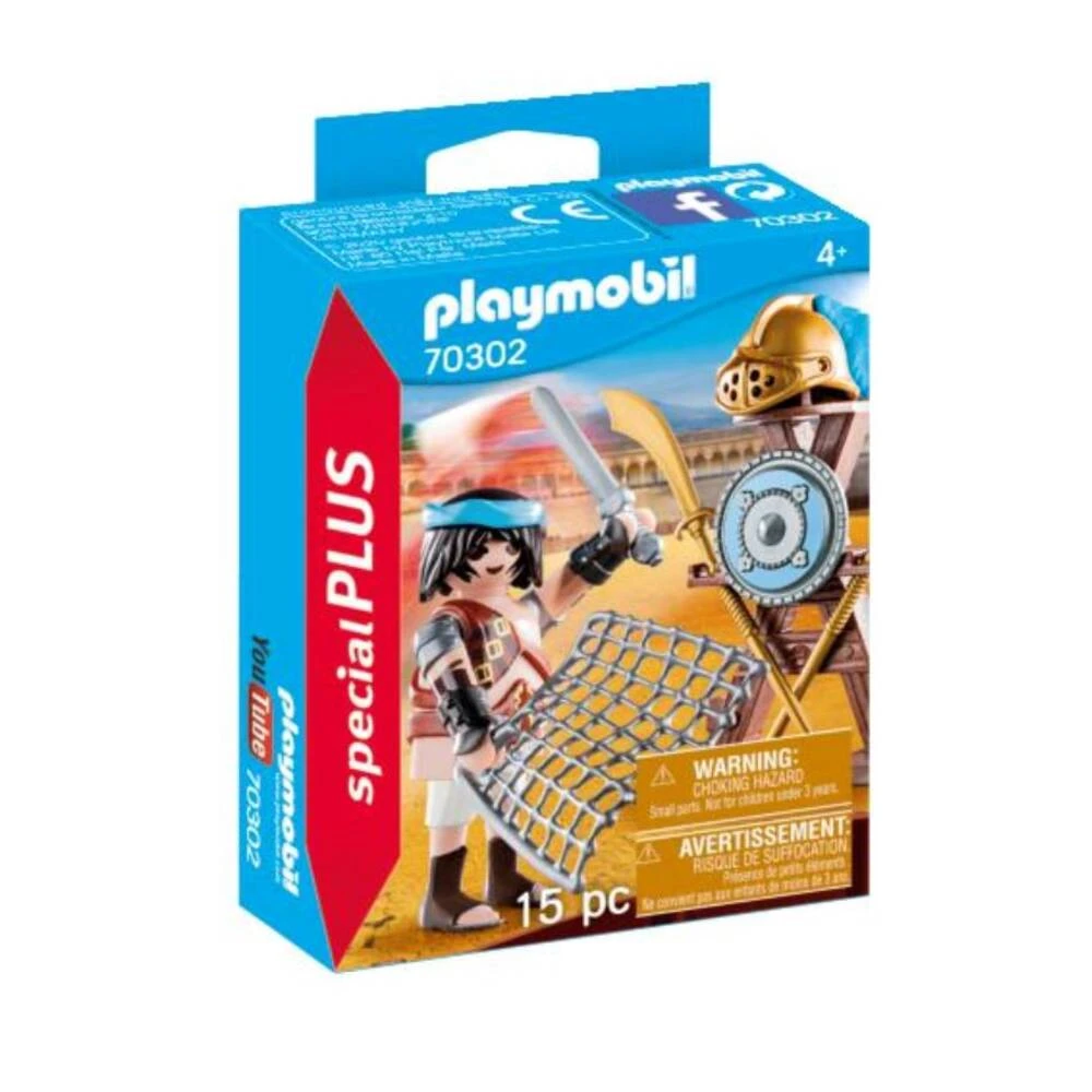 PLAYMOBIL SpecialPLUS Gladiator Met Wapens 70302 1 PLAYMOBIL SpecialPLUS Gladiator Met Wapens 70302