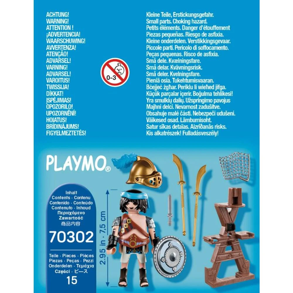 PLAYMOBIL SpecialPLUS Gladiator Met Wapens 70302 3 PLAYMOBIL SpecialPLUS Gladiator Met Wapens 70302 - Afbeelding 3