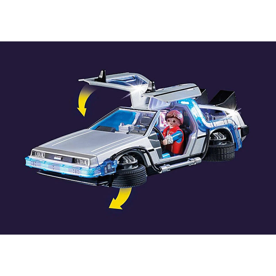 PLAYMOBIL Back To The Future DeLorean 70317 4 PLAYMOBIL Back To The Future DeLorean 70317 - Afbeelding 4