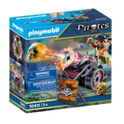 PLAYMOBIL Pirates Piraat Met Kanon 70415