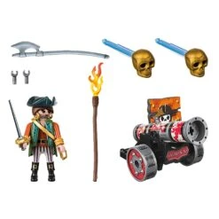 PLAYMOBIL Pirates Piraat Met Kanon 70415 -Kinderspeelgoedwinkel 1980478 c8773259