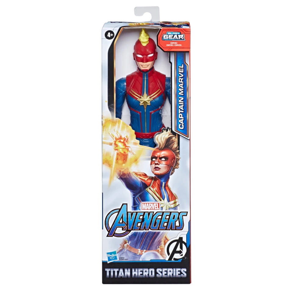 Hasbro Marvel Avengers Titan Heroes Figuur Captain Marvel - 30 Cm 2 Hasbro Marvel Avengers Titan Heroes Figuur Captain Marvel - 30 Cm - Afbeelding 2