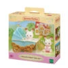 Sylvanian Families Tweeling Chocoladekonijn Met Kinderwagen 5432