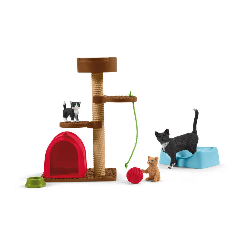 Schleich FARM WORLD Speeltijd Voor Schattige Katten 42501 2 Schleich FARM WORLD Speeltijd Voor Schattige Katten 42501 - Afbeelding 2