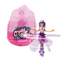 Hatchimals Crystal Flyers Speelfigurenset Violet Onyx