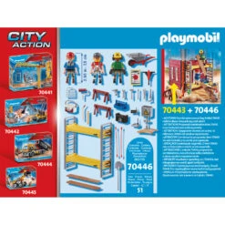 PLAYMOBIL City Action Stelling Met Werklieden 70446 -Kinderspeelgoedwinkel 1984091 0699dc4c