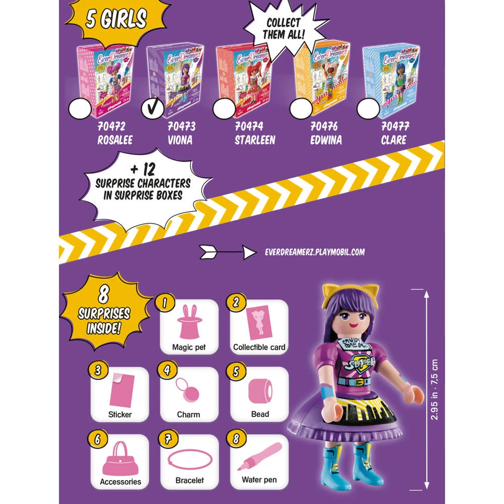 PLAYMOBIL EverDreamerz Viona 70473 5 PLAYMOBIL EverDreamerz Viona 70473 - Afbeelding 5