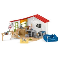 Schleich FARM WORLD Dierenartspraktijk Met Dieren 42502 -Kinderspeelgoedwinkel 1984280 2ef6c471