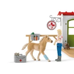 Schleich FARM WORLD Dierenartspraktijk Met Dieren 42502 -Kinderspeelgoedwinkel 1984280 bb00769e