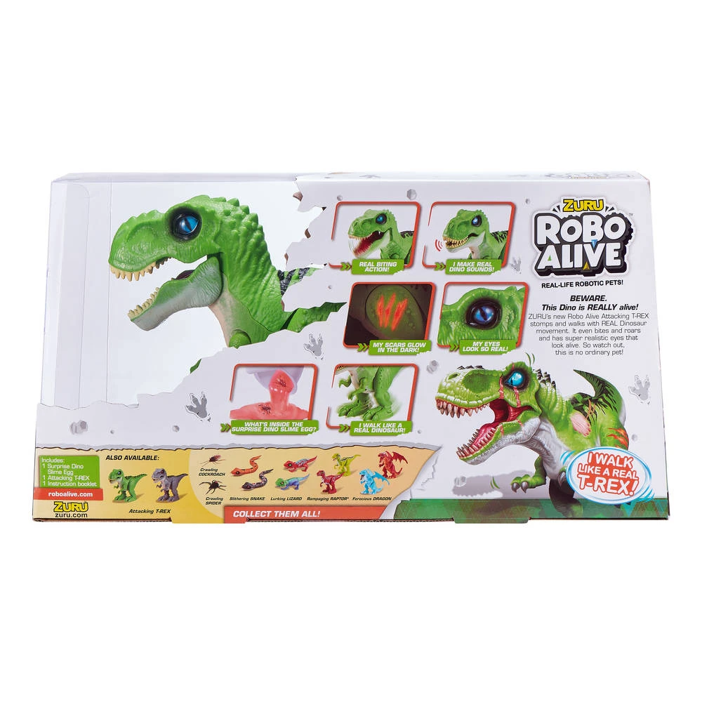 No Brand Robo Alive T-Rex - 30 Cm 5 No Brand Robo Alive T-Rex - 30 Cm - Afbeelding 5