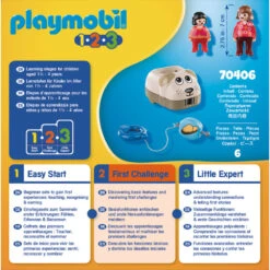 PLAYMOBIL 1.2.3 Hondentrein 70406 -Kinderspeelgoedwinkel 1984507 5aa8f1b9