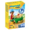 PLAYMOBIL 1.2.3 Bouwvakker Met Kruiwagen 70409