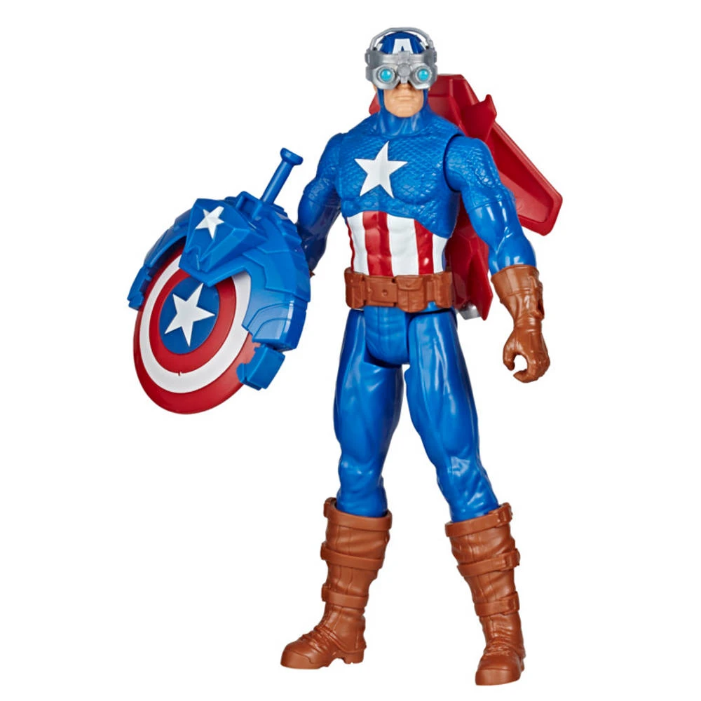 Hasbro Marvel Avengers Titan Heroes Speelfigurenset Captain America 1 Hasbro Marvel Avengers Titan Heroes Speelfigurenset Captain America