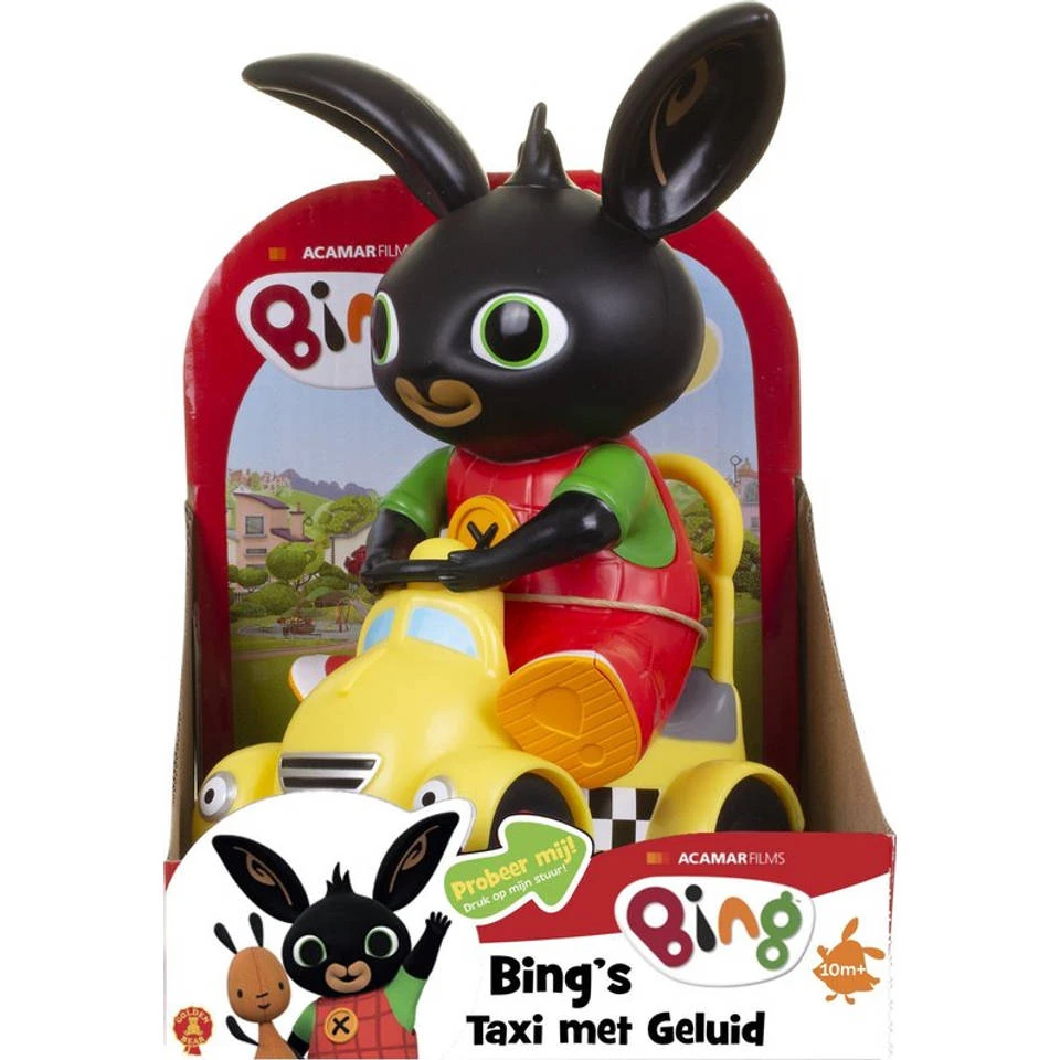 No Brand Bing Taxi Met Geluid 2 No Brand Bing Taxi Met Geluid - Afbeelding 2