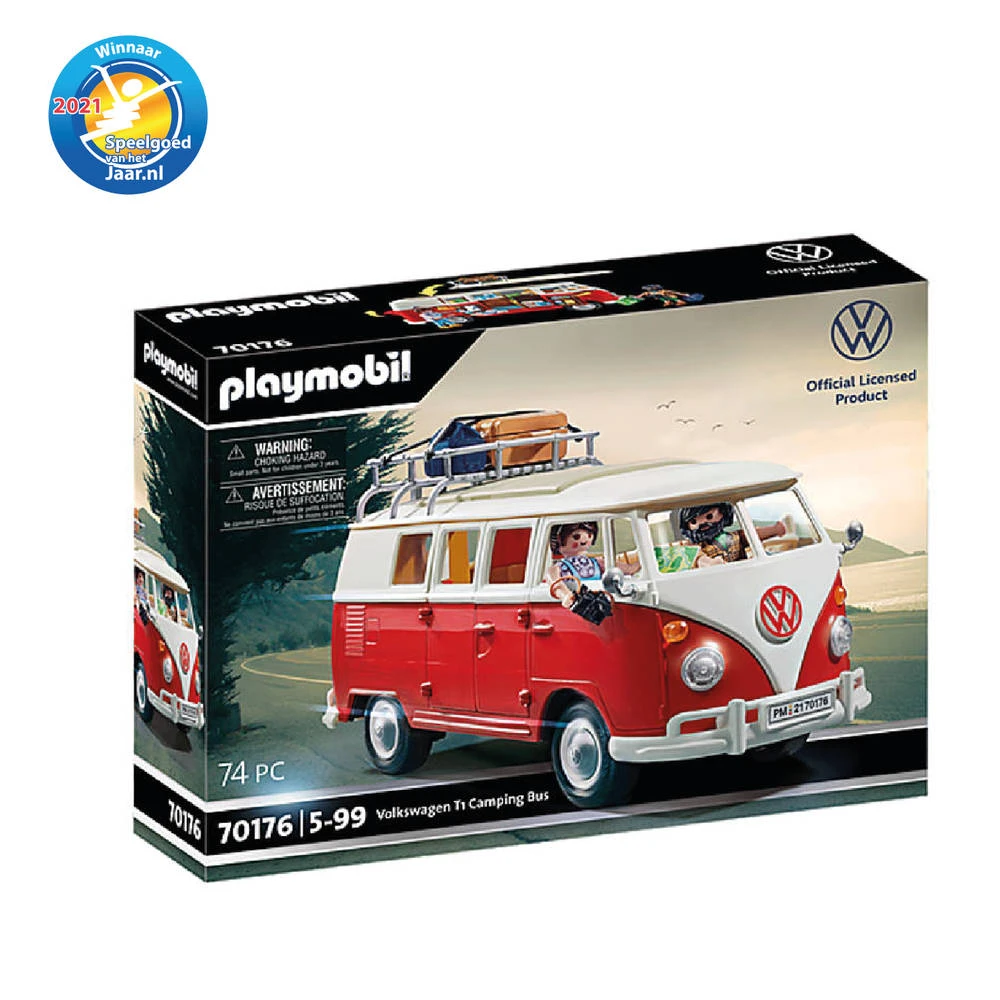 PLAYMOBIL Volkswagen T1 Camperbus 70176 1 PLAYMOBIL Volkswagen T1 Camperbus 70176