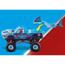 PLAYMOBIL Stuntshow Monstertruck Haai 70550 8 PLAYMOBIL Stuntshow Monstertruck Haai 70550 -Kinderspeelgoedwinkel 1985814 0fb46692