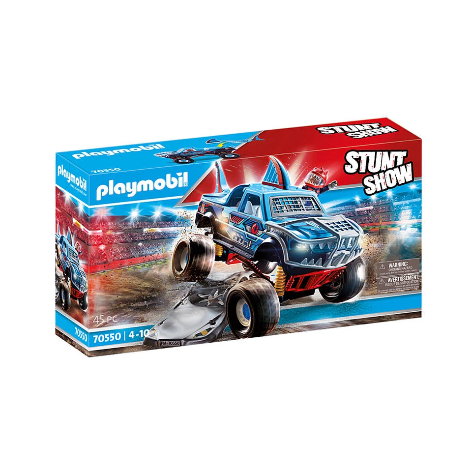 PLAYMOBIL Stuntshow Monstertruck Haai 70550 1 PLAYMOBIL Stuntshow Monstertruck Haai 70550