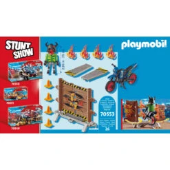 PLAYMOBIL Stuntshow Motor Met Vuurmuur 70553 9 PLAYMOBIL Stuntshow Motor Met Vuurmuur 70553 -Kinderspeelgoedwinkel 1985819 505efecd