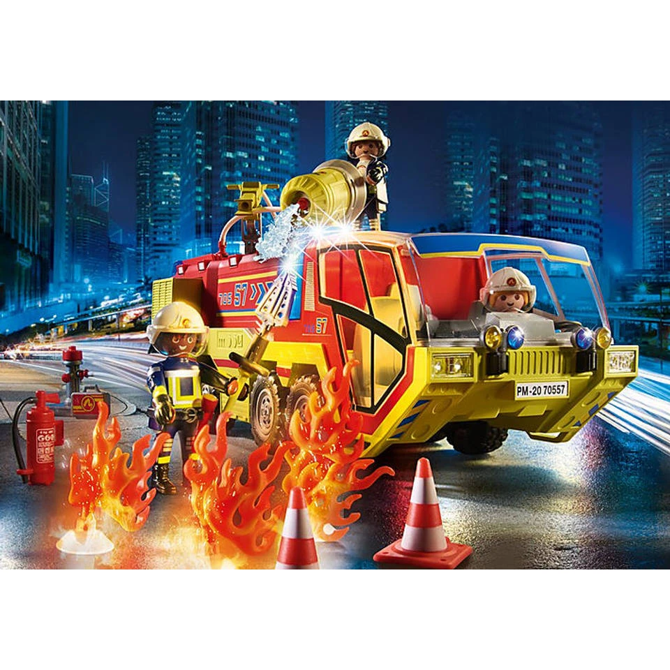 PLAYMOBIL City Action Brandweer Met Brandweerwagen 70557 5 PLAYMOBIL City Action Brandweer Met Brandweerwagen 70557 - Afbeelding 5