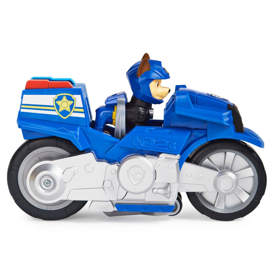 SPIN MASTER PAW Patrol Moto Pups Deluxe Terugtrekmotor Chase 5 SPIN MASTER PAW Patrol Moto Pups Deluxe Terugtrekmotor Chase - Afbeelding 5
