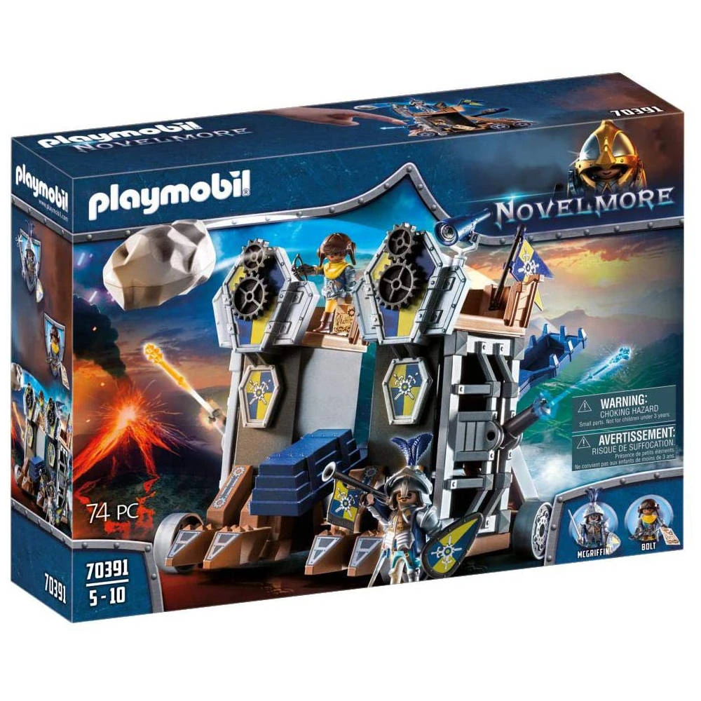 PLAYMOBIL Novelmore Mobiel Katapultfort 70391 1 PLAYMOBIL Novelmore Mobiel Katapultfort 70391