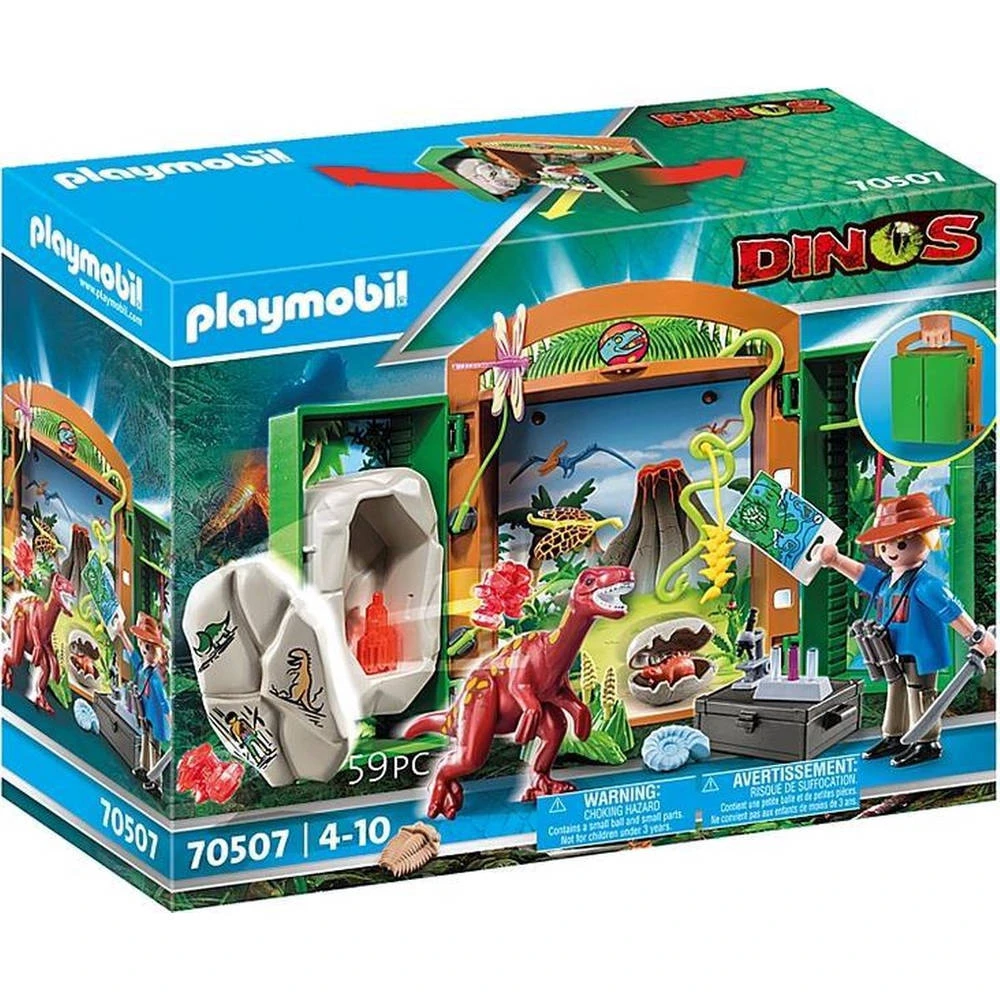 PLAYMOBIL Speelbox Dino Onderzoeker 70507 1 PLAYMOBIL Speelbox Dino Onderzoeker 70507
