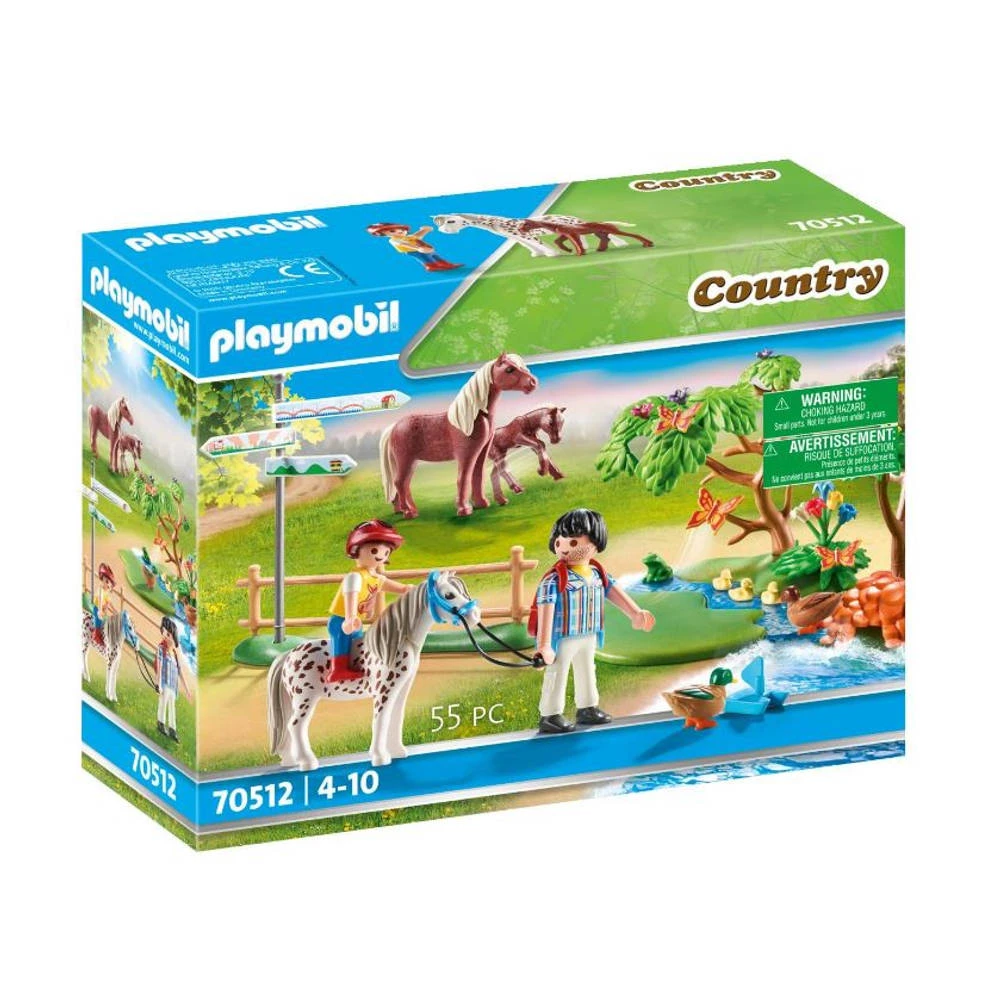 PLAYMOBIL Country Gelukkige Ponyreis 70512 1 PLAYMOBIL Country Gelukkige Ponyreis 70512
