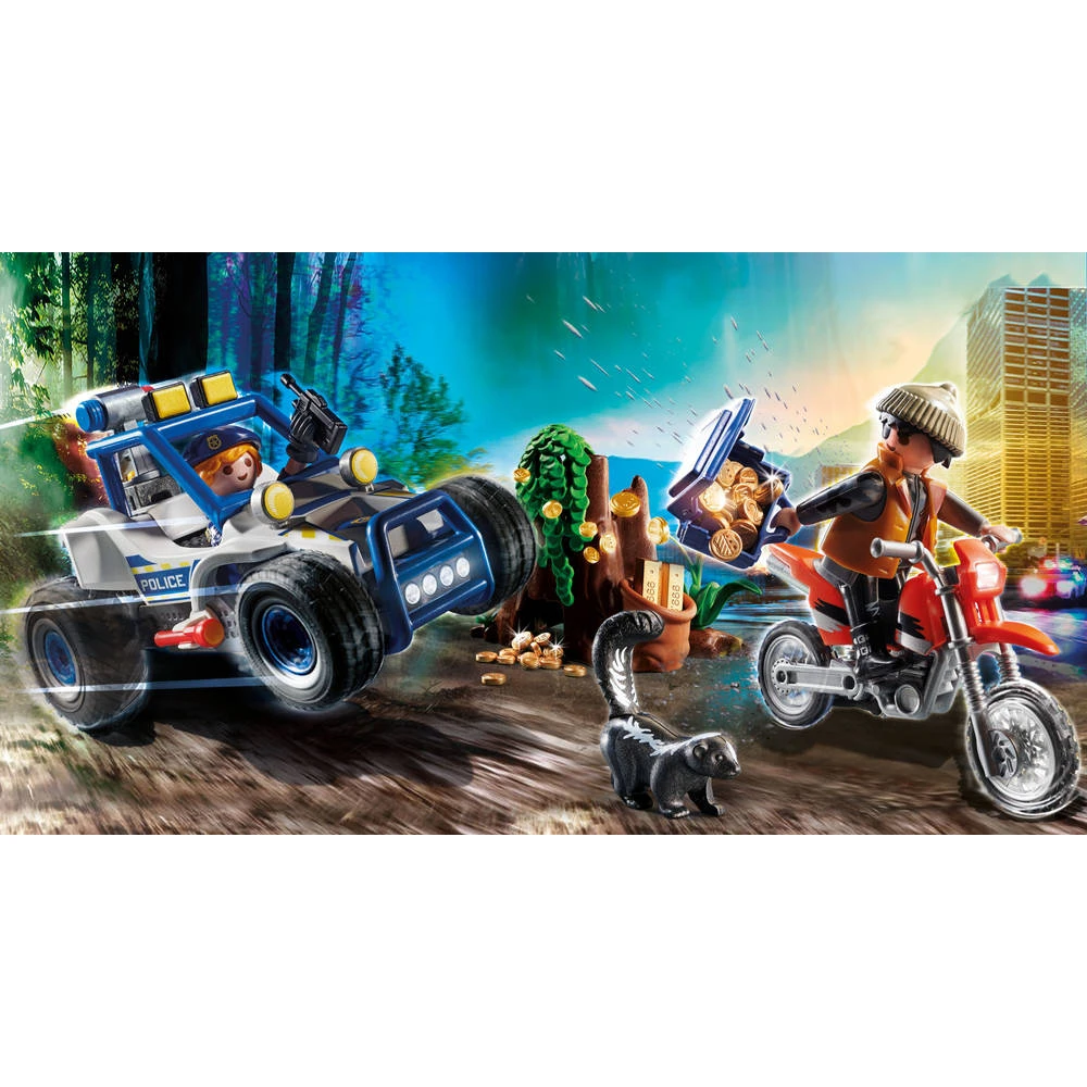 PLAYMOBIL City Action Achtervolging Van De Schattenrovers 70570 3 PLAYMOBIL City Action Achtervolging Van De Schattenrovers 70570 - Afbeelding 3