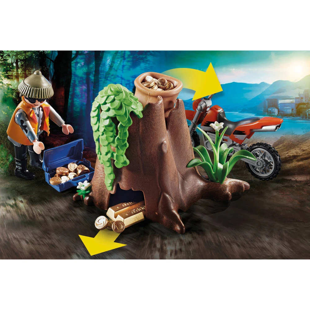 PLAYMOBIL City Action Achtervolging Van De Schattenrovers 70570 6 PLAYMOBIL City Action Achtervolging Van De Schattenrovers 70570 - Afbeelding 6