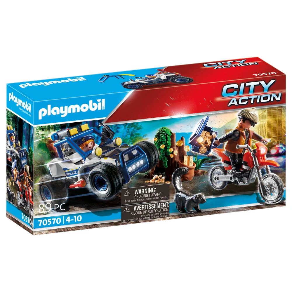 PLAYMOBIL City Action Achtervolging Van De Schattenrovers 70570 1 PLAYMOBIL City Action Achtervolging Van De Schattenrovers 70570