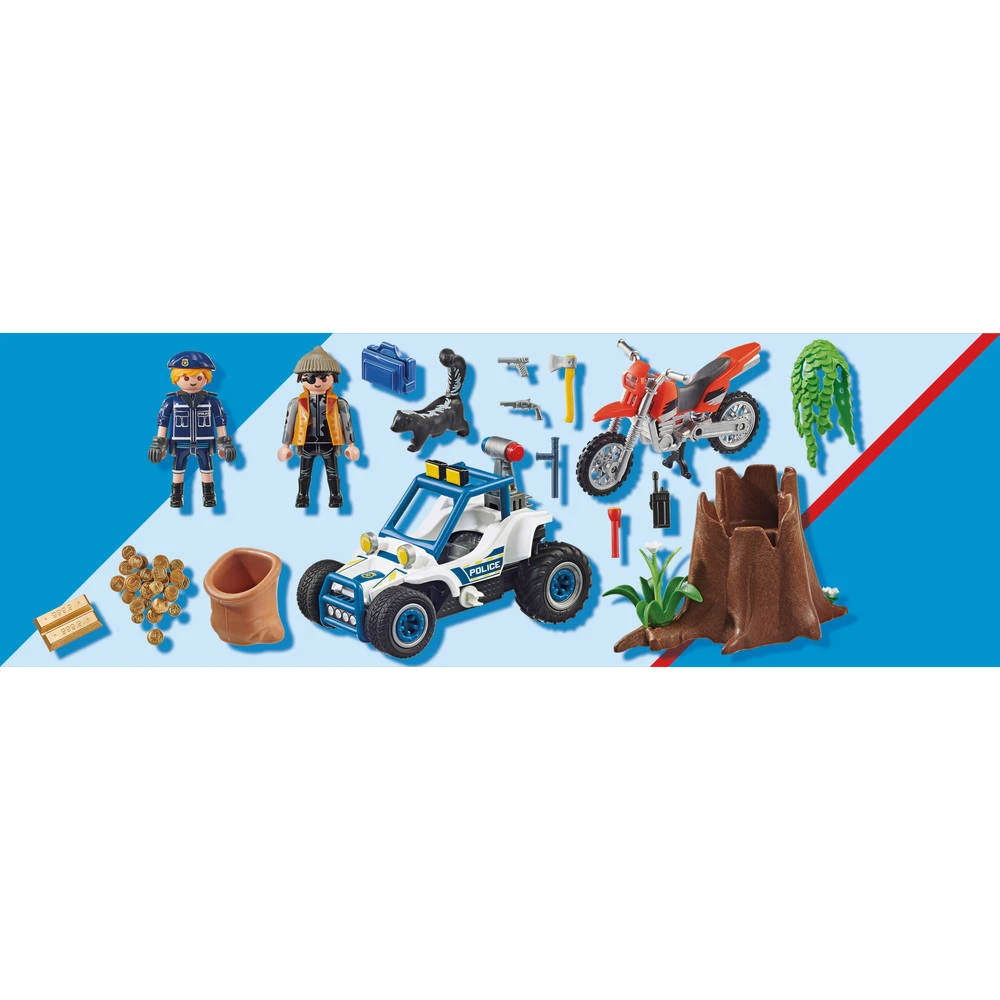 PLAYMOBIL City Action Achtervolging Van De Schattenrovers 70570 5 PLAYMOBIL City Action Achtervolging Van De Schattenrovers 70570 - Afbeelding 5