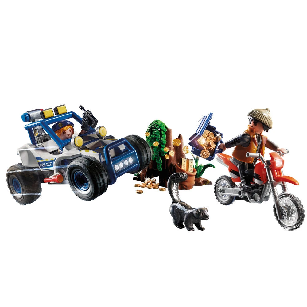 PLAYMOBIL City Action Achtervolging Van De Schattenrovers 70570 2 PLAYMOBIL City Action Achtervolging Van De Schattenrovers 70570 - Afbeelding 2