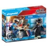 PLAYMOBIL City Action Politiefiets Achtervolging Van De Zakkenroller 70573