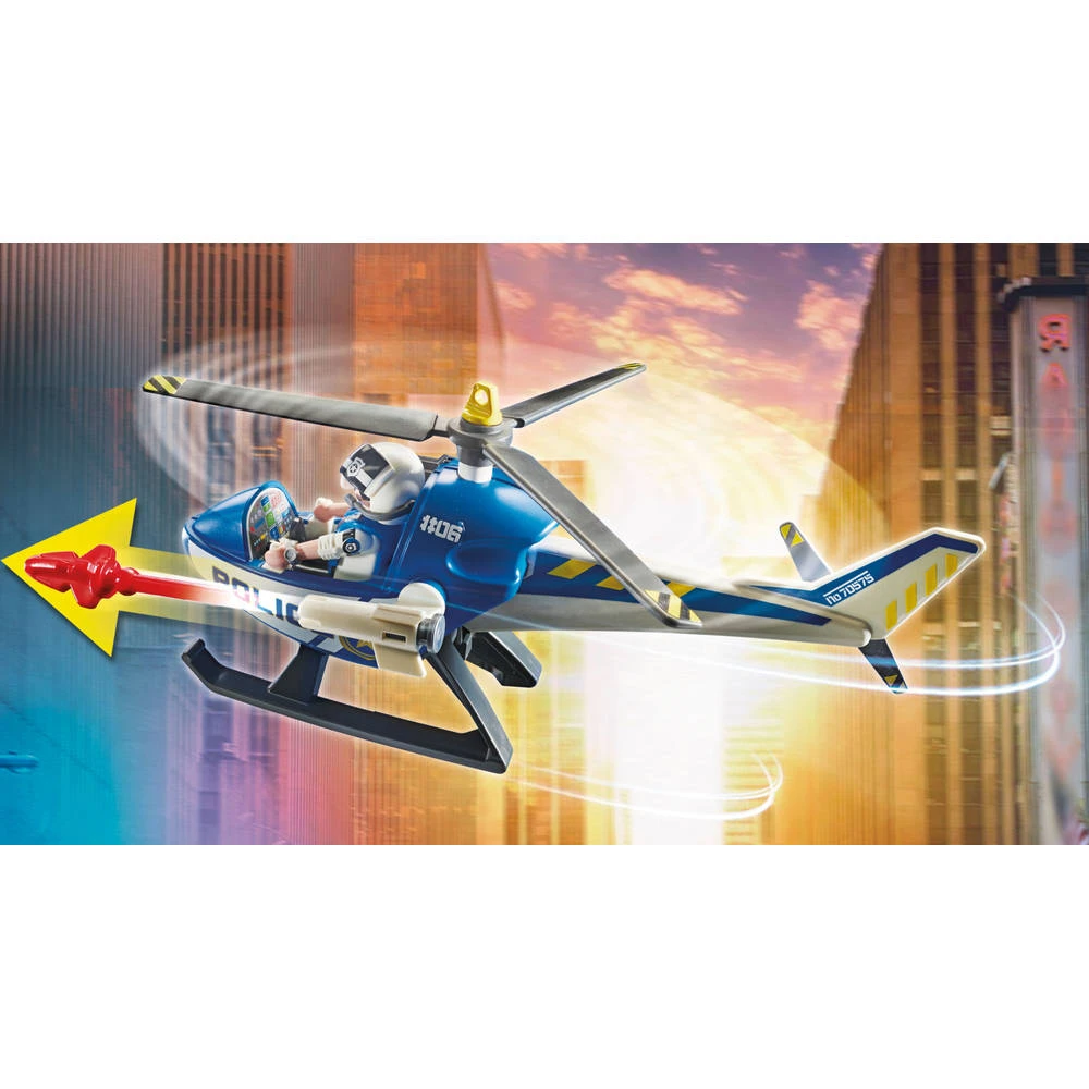 PLAYMOBIL City Action Politiehelikopter 70575 5 PLAYMOBIL City Action Politiehelikopter 70575 - Afbeelding 5