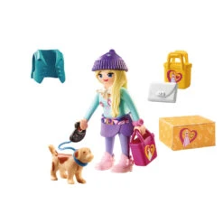 PLAYMOBIL City Life Modemeisje Met Hond 70595 7 PLAYMOBIL City Life Modemeisje Met Hond 70595 -Kinderspeelgoedwinkel 1987178 0429e368