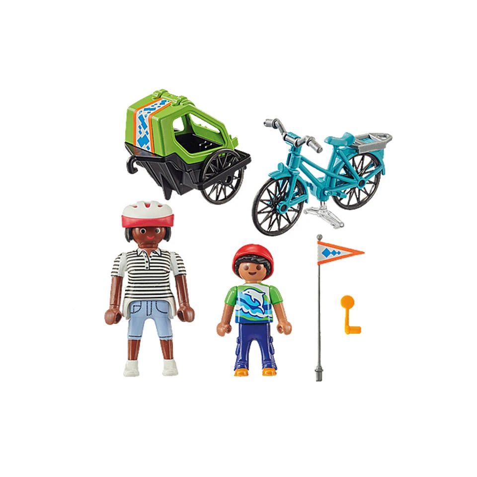 PLAYMOBIL SpecialPLUS Fietstocht 70601 2 PLAYMOBIL SpecialPLUS Fietstocht 70601 - Afbeelding 2