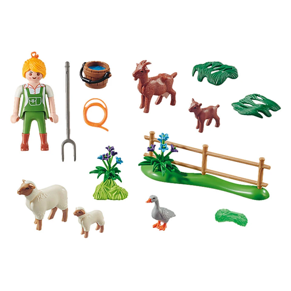 PLAYMOBIL Country Geschenkset Boerin Met Weidedieren 70608 2 PLAYMOBIL Country Geschenkset Boerin Met Weidedieren 70608 - Afbeelding 2