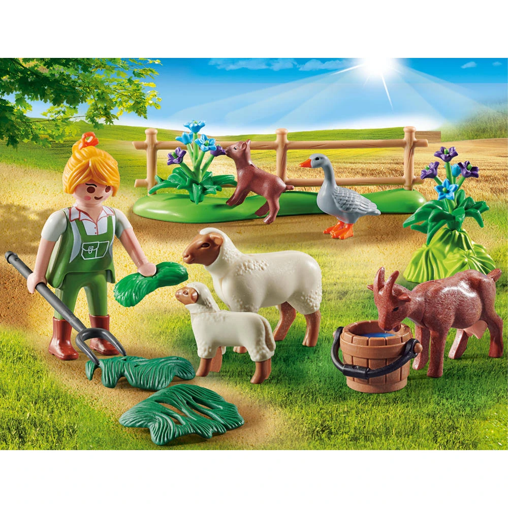 PLAYMOBIL Country Geschenkset Boerin Met Weidedieren 70608 4 PLAYMOBIL Country Geschenkset Boerin Met Weidedieren 70608 - Afbeelding 4