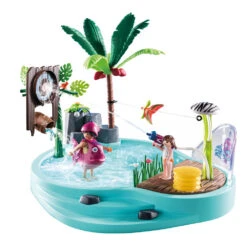 PLAYMOBIL Family Fun Leuk Zwembad Met Watersplash 70610 -Kinderspeelgoedwinkel 1987195 84ffc966