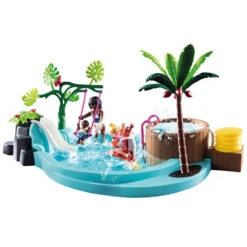 PLAYMOBIL Family Fun Kinderzwembad Met Whirlpool 70611 -Kinderspeelgoedwinkel 1987196 6573b7b9
