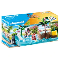 PLAYMOBIL Family Fun Kinderzwembad Met Whirlpool 70611
