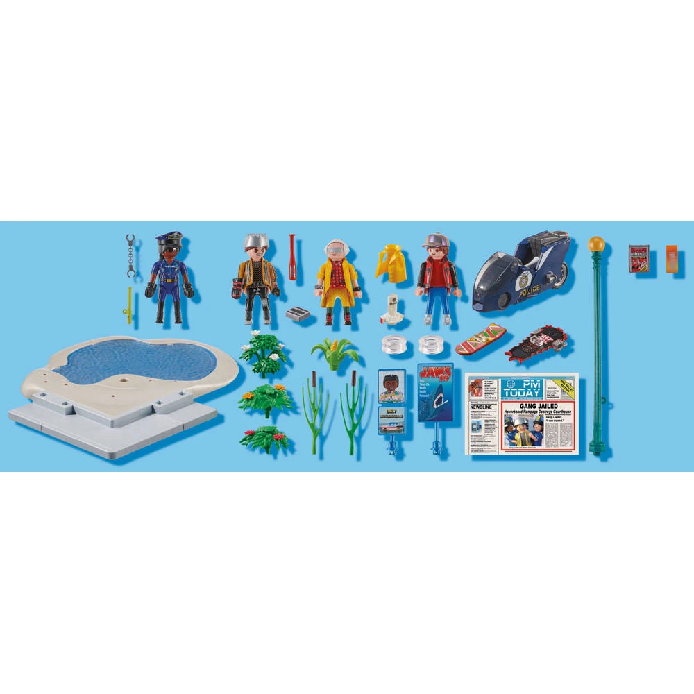 PLAYMOBIL Back To The Future Deel II Hoverboard Achtervolging 70634 2 PLAYMOBIL Back To The Future Deel II Hoverboard Achtervolging 70634 - Afbeelding 2