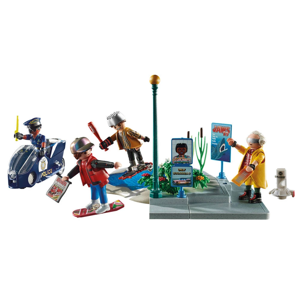 PLAYMOBIL Back To The Future Deel II Hoverboard Achtervolging 70634 3 PLAYMOBIL Back To The Future Deel II Hoverboard Achtervolging 70634 - Afbeelding 3