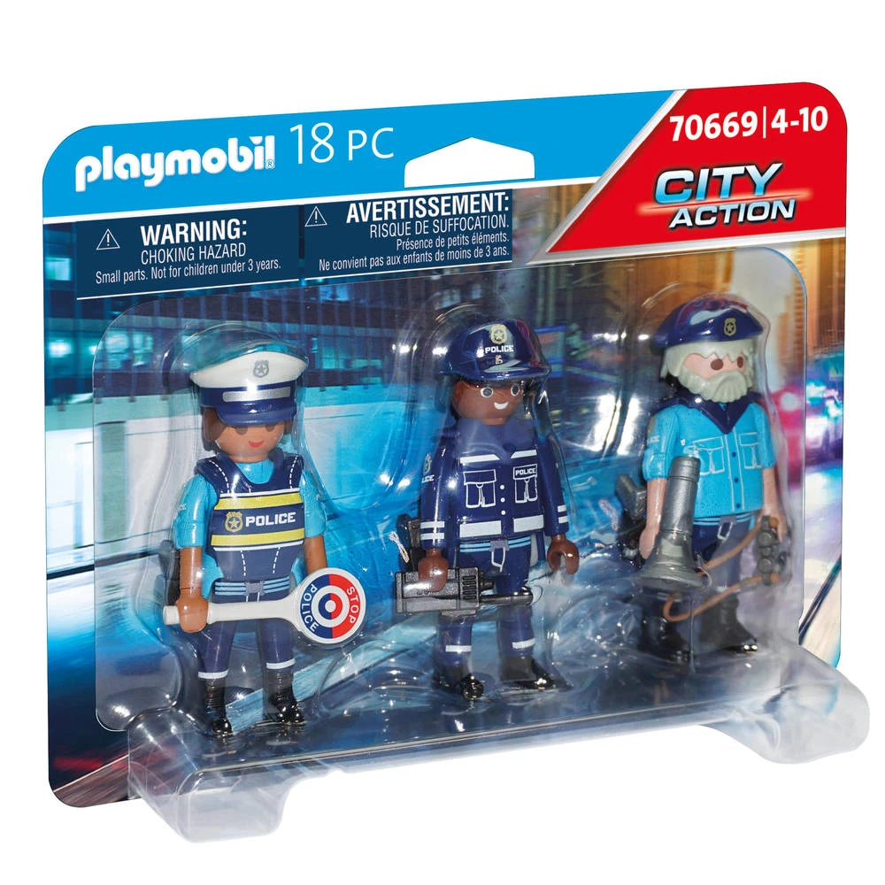 PLAYMOBIL City Action Figurenset Politie 70669 1 PLAYMOBIL City Action Figurenset Politie 70669