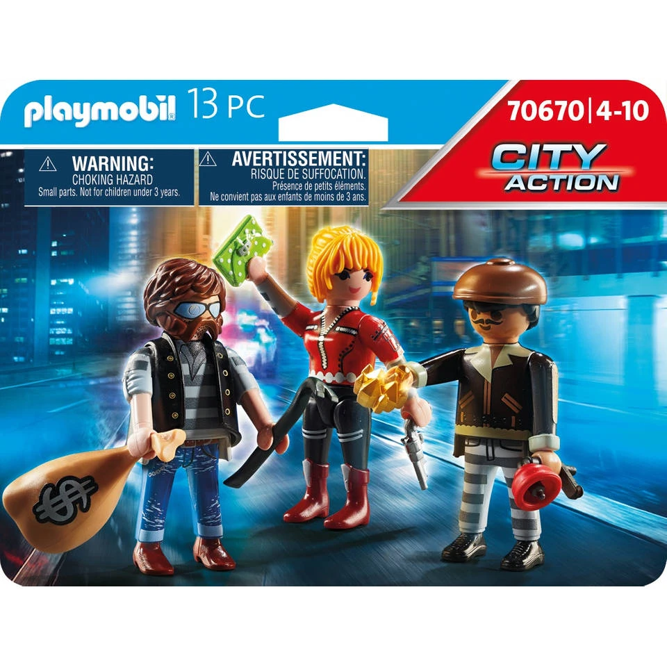 PLAYMOBIL City Action Figurenset Boeven 70670 4 PLAYMOBIL City Action Figurenset Boeven 70670 - Afbeelding 4