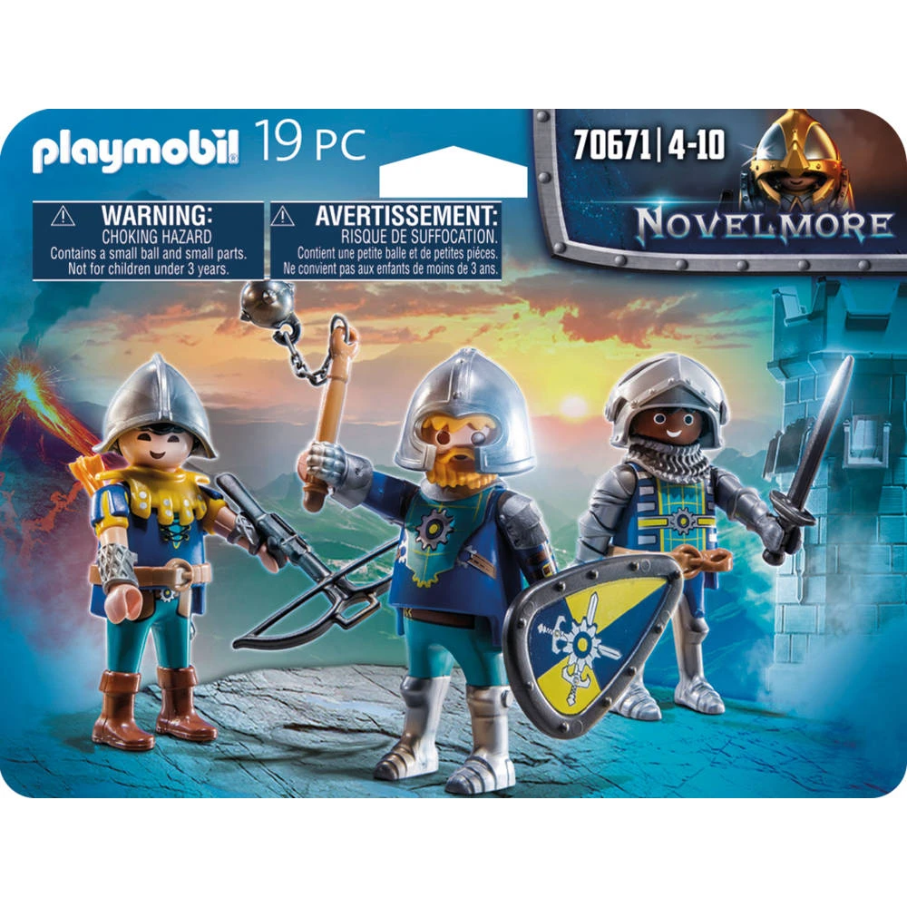PLAYMOBIL Novelmore Set Van 3 Ridders 70671 2 PLAYMOBIL Novelmore Set Van 3 Ridders 70671 - Afbeelding 2