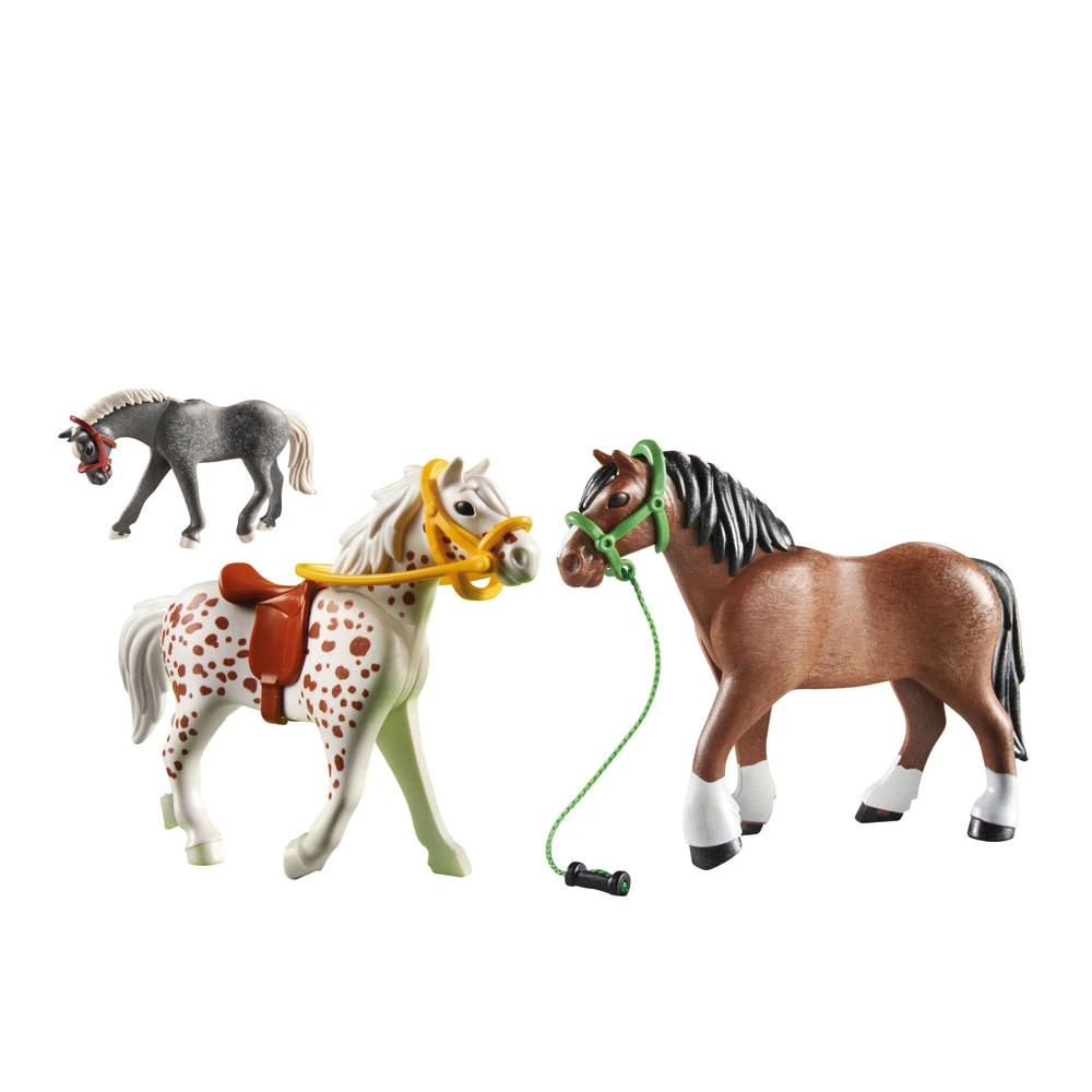 PLAYMOBIL Country 3 Paarden 70683 3 PLAYMOBIL Country 3 Paarden 70683 - Afbeelding 3