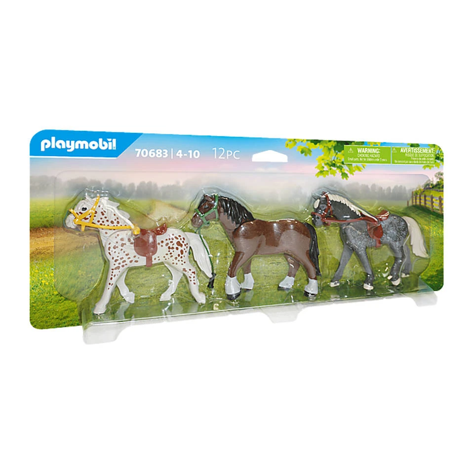 PLAYMOBIL Country 3 Paarden 70683 1 PLAYMOBIL Country 3 Paarden 70683
