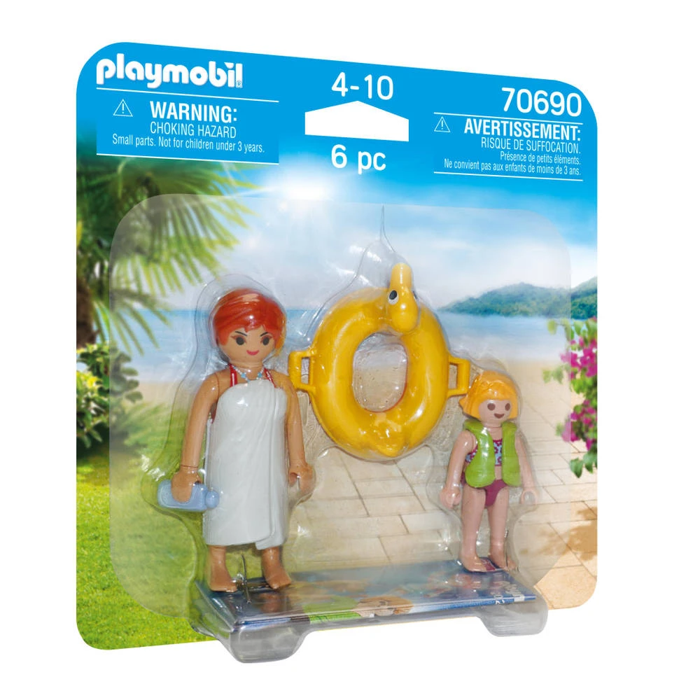 PLAYMOBIL Duopack Waterpark Badgasten 70690 1 PLAYMOBIL Duopack Waterpark Badgasten 70690